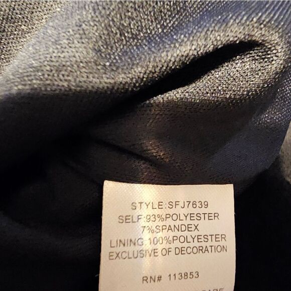 Pixley long sleeve jacket Women's medium black, / silver Pre-owned - Picture 8 of 12